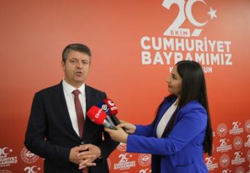 29 Ekim Cumhuriyet Bayramı resepsiyonu düzenlendi - Videolu Haber
