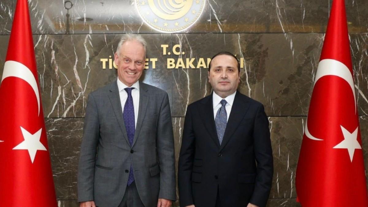 Ticaret Bakan Yardımcısı Tuzcu, AB Komisyonu yetkilisi Koopman ile görüştü