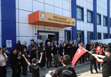 Başkan Taban'dan Halk Dansları Ekibine Ziyaret