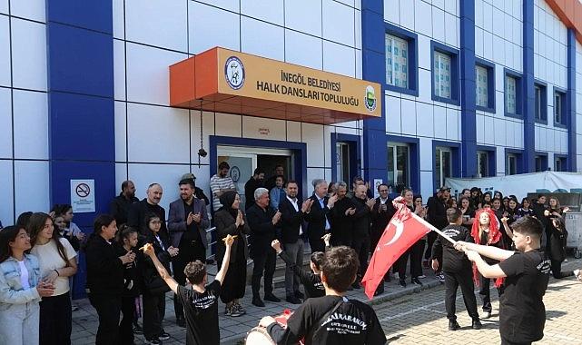 Başkan Taban'dan Halk Dansları Ekibine Ziyaret