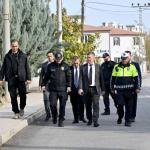 Adıyaman İl Emniyet Müdürü Nazman, KGYS çalışmalarını yerinde inceledi