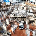 Yeni Kuruçeşme Merkez Camii hızla yükseliyor