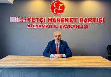 MHP Adıyaman İl Başkanı Gümüş Yetki Belgesini Aldı