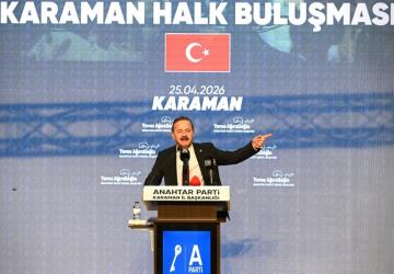 Anahtar Parti Genel Başkanı Ağıralioğlu, Karaman'da partililerle buluştu