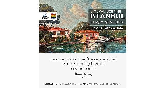 Haşim Şentürk'ün Yeni Resim Sergisi, Zeytinburnu Kültür Sanat'ta Açılıyor!