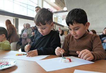 Keçiörenli Çocuklar Workshop ile Doyasıya Eğlendi
