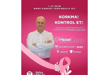 DİGEM'de Meme Kanseri Farkındalık Etkinliği Düzenlenecek