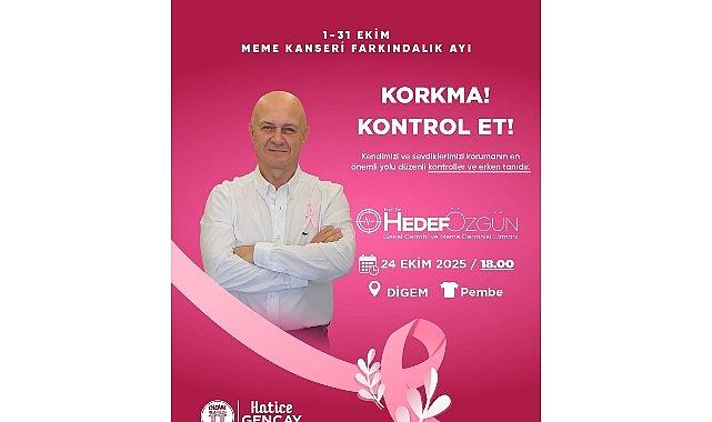 DİGEM'de Meme Kanseri Farkındalık Etkinliği Düzenlenecek