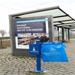 İzmir'de duraklar temiz ve düzenli