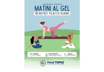 Milas Belediyesi Güllük'te Pilates Kursu Açıyor
