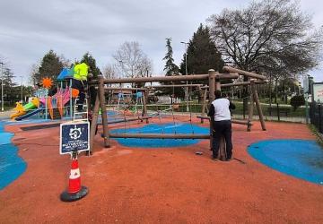 Çocuk oyun alanları Büyükşehir'le güvenli