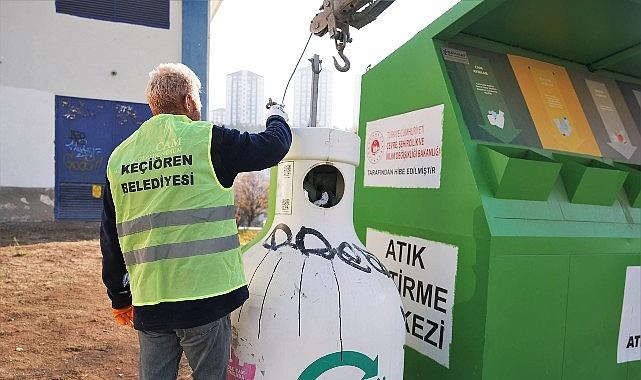 Keçiören'den Geri Dönüşüme Büyük Katkı