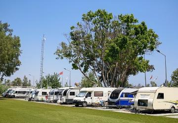 Karavan Park'ta yaz kış tatil hareketliliği