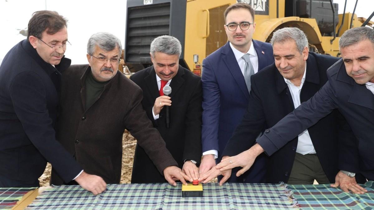 Sincik’te TOKİ Konutları Camii’nin temeli atıldı