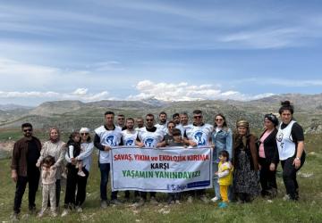 SES Adıyaman Şubesi’nden ekolojik yıkıma karşı fidan dikim etkinliği - Videolu Haber