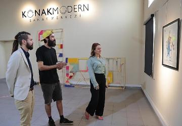 Konak'ta sanat sokaklara yayılmaya devam ediyor