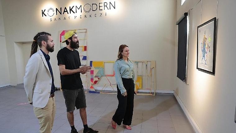 Konak'ta sanat sokaklara yayılmaya devam ediyor