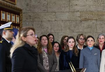 Başkan Vekili Özdemir Ata'nın huzurunda