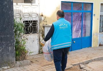 Milas Belediyesi Soğuk Kış Günlerinde Vatandaşların Yanında