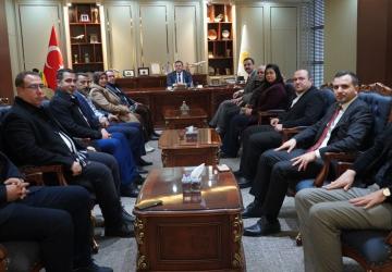 Şanlıurfa Şûrâsı’ndan ŞUTSO’ya ziyaret: ekonomik gelecek değerlendirildi