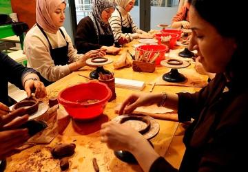 Büyükşehir'le çamurdan sanata giden yolculuk