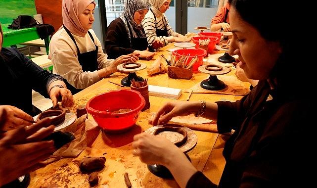 Büyükşehir'le çamurdan sanata giden yolculuk