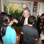 Geleceğin müzisyenlerinden Başkan Topaloğlu'na Öğretmenler Günü sürprizi