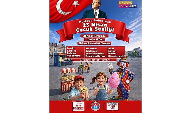Maltepe'de 23 Nisan kutlamaları şenlik havasında yaşanacak