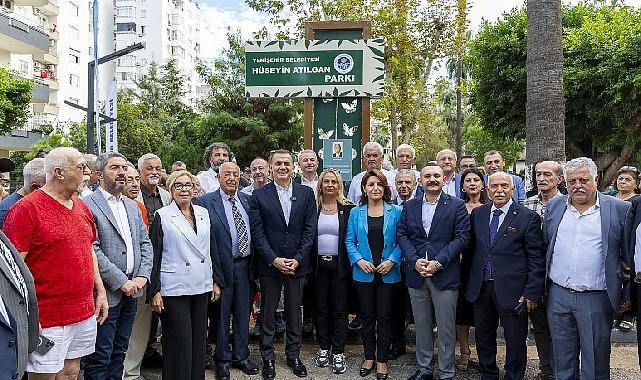 Hüseyin Atılgan'ın ismi Yenişehir'de parka verildi