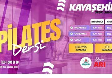 Nevşehir'de Kadınlara Özel Pilates Ders Kayıtları Başladı