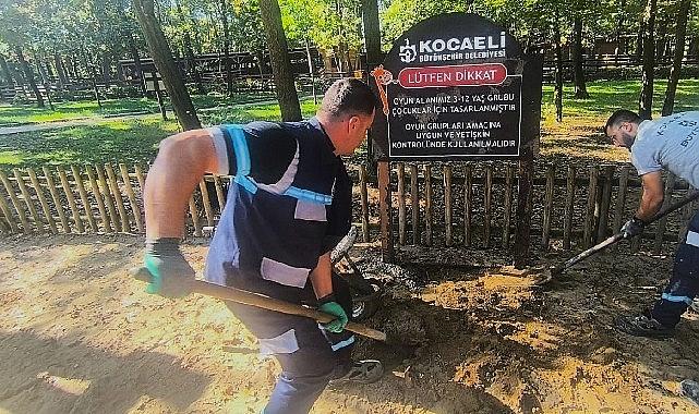 Ormanya'da oyun gruplarına periyodik bakım