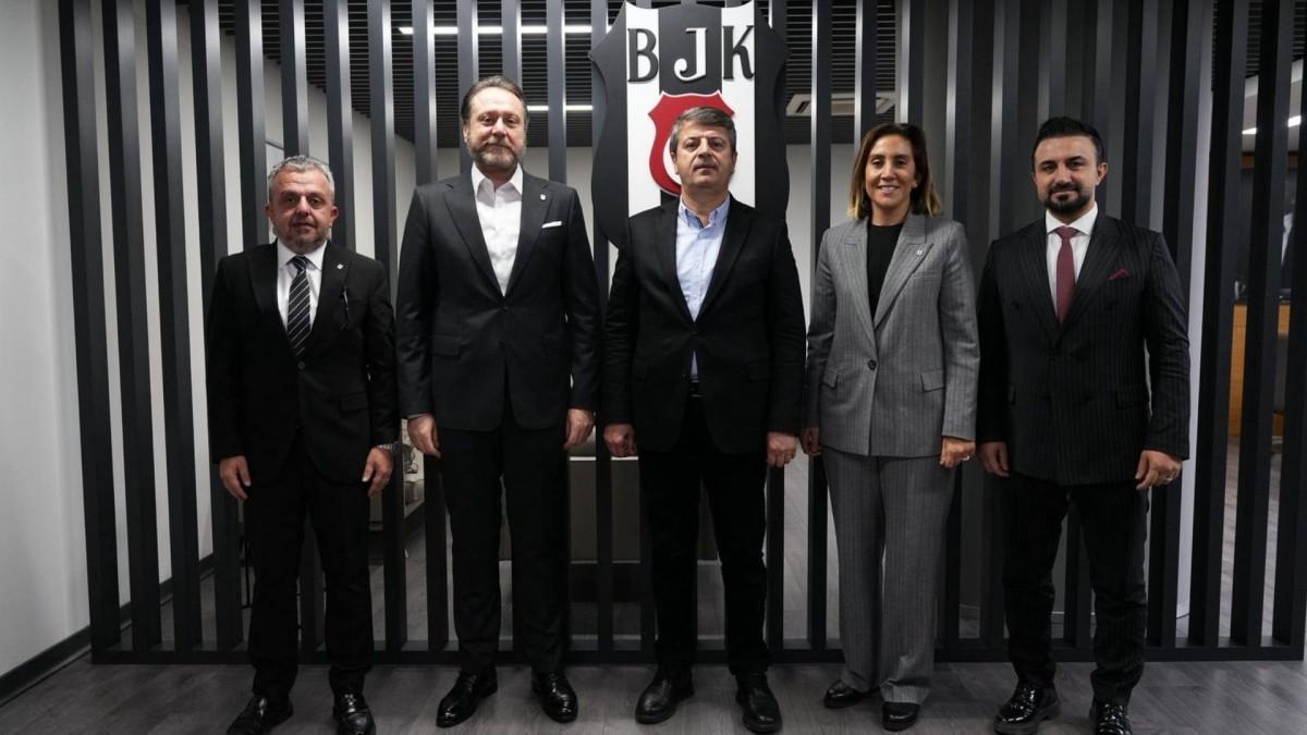 Başkan Tutdere’den Beşiktaş JK’ya dayanışma ziyareti - Videolu Haber