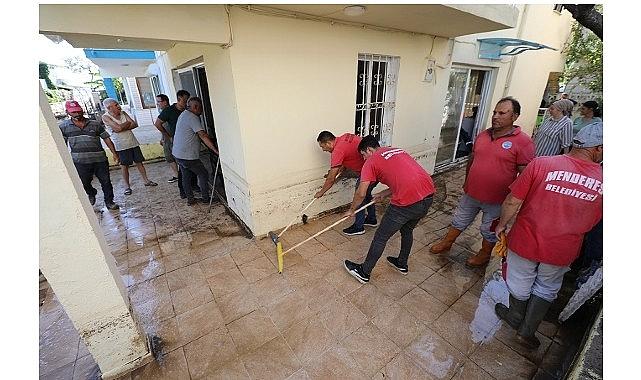 Menderes Belediyesi'nden Vatandaşa Temizlik Desteği