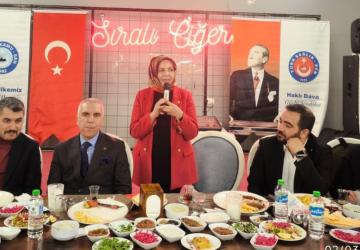 Türk Sağlık-Sen Adıyaman Şubesi Ramazan’da temsilcileriyle bir araya geldi