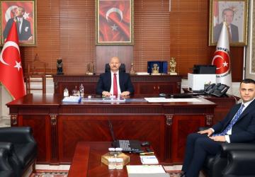 Adıyaman Valisi Abdullah Küçük’ten İl Özel İdaresi’ne çalışma ziyareti