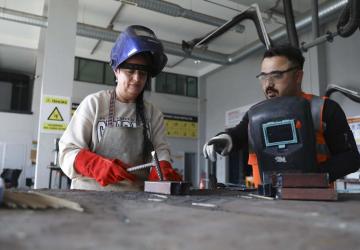 Büyükşehir MERCEK’te Çelik Kaynak Kursları Devam Ediyor