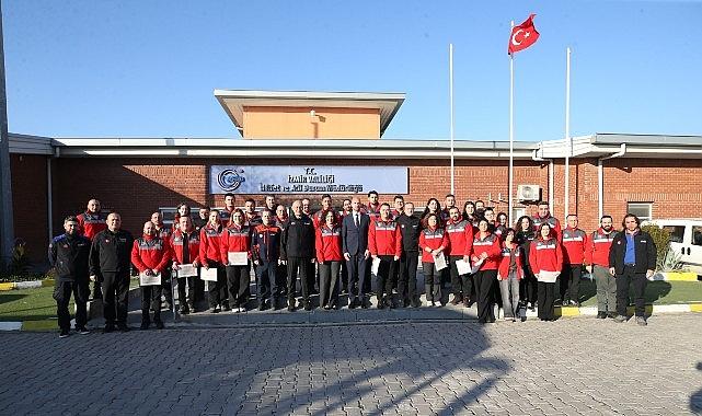 Karşıyaka'nın Arama Kurtarma Ekibi eğitimlerini tamamladı