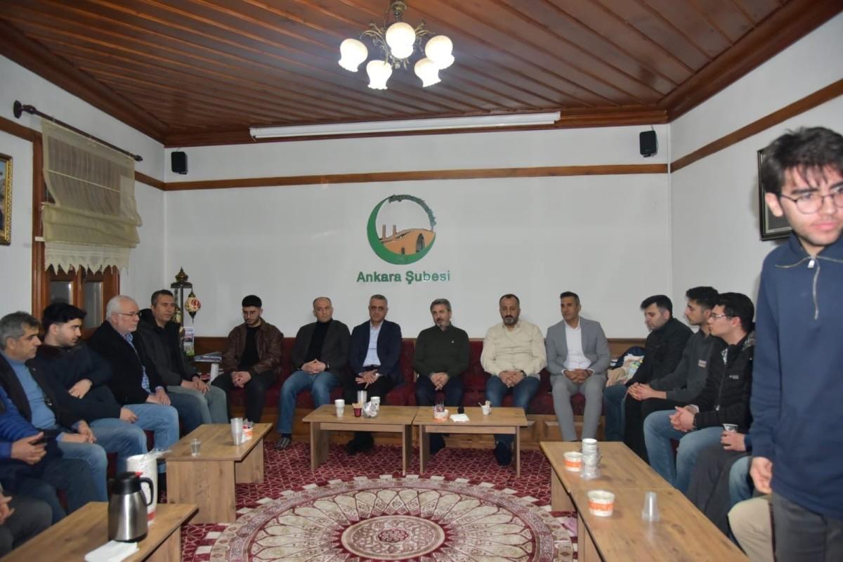 Bakan Yardımcısı Ahmet Aydın, Adıyamanlılar Vakfı’nın Ankara’daki İftarına Katıldı