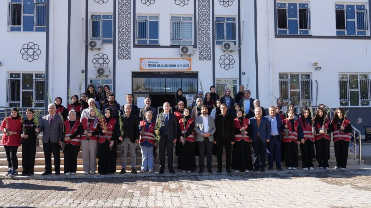 Adıyaman’da şehitler ve Gazze adına ‘fidan dikim etkinliği’ düzenlendi