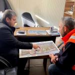 Başkan Tutdere’den Kent Meydanı Projesi'ne inceleme