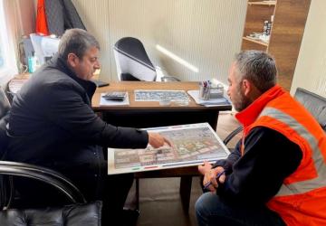 Başkan Tutdere’den Kent Meydanı Projesi'ne inceleme