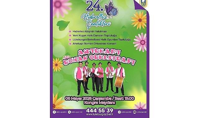 22. Hıdırellez Şenlikleri 6 Mayıs'ta