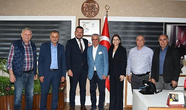 Korkuteli Belediye Başkanı'ndan Başkan Topaloğlu'na ziyaret