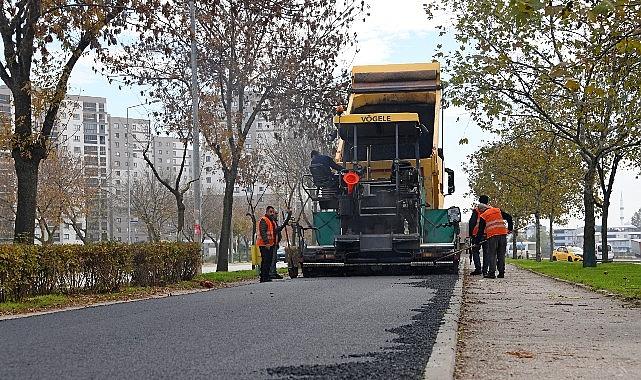 Osmangazi'de Park İçi Yollar Yenilendi