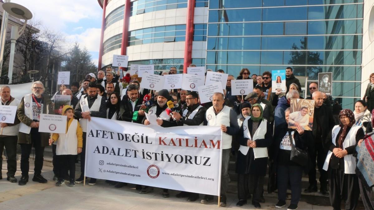 Adalet Peşinde Aileleri Platformu'ndan depremde kaybettikleri yakınları için 'adalet' çağrısı - Videolu Haber