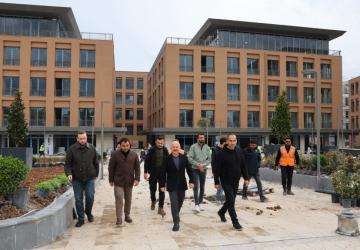 Vali Varol, Adıyaman 1. Etap Çarşı Projesi’nde incelemelerde bulundu