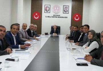 Adıyaman’da ‘Eğitim Değerlendirme ve Koordinasyon Toplantısı’ yapıldı
