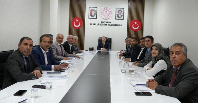 Adıyaman’da ‘Eğitim Değerlendirme ve Koordinasyon Toplantısı’ yapıldı