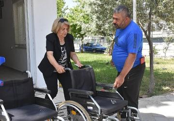 Edremit Belediyesi engellilerin yanında