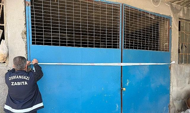 Osmangazi'de Tehlikeli Atık Döken Araca Ağır Ceza